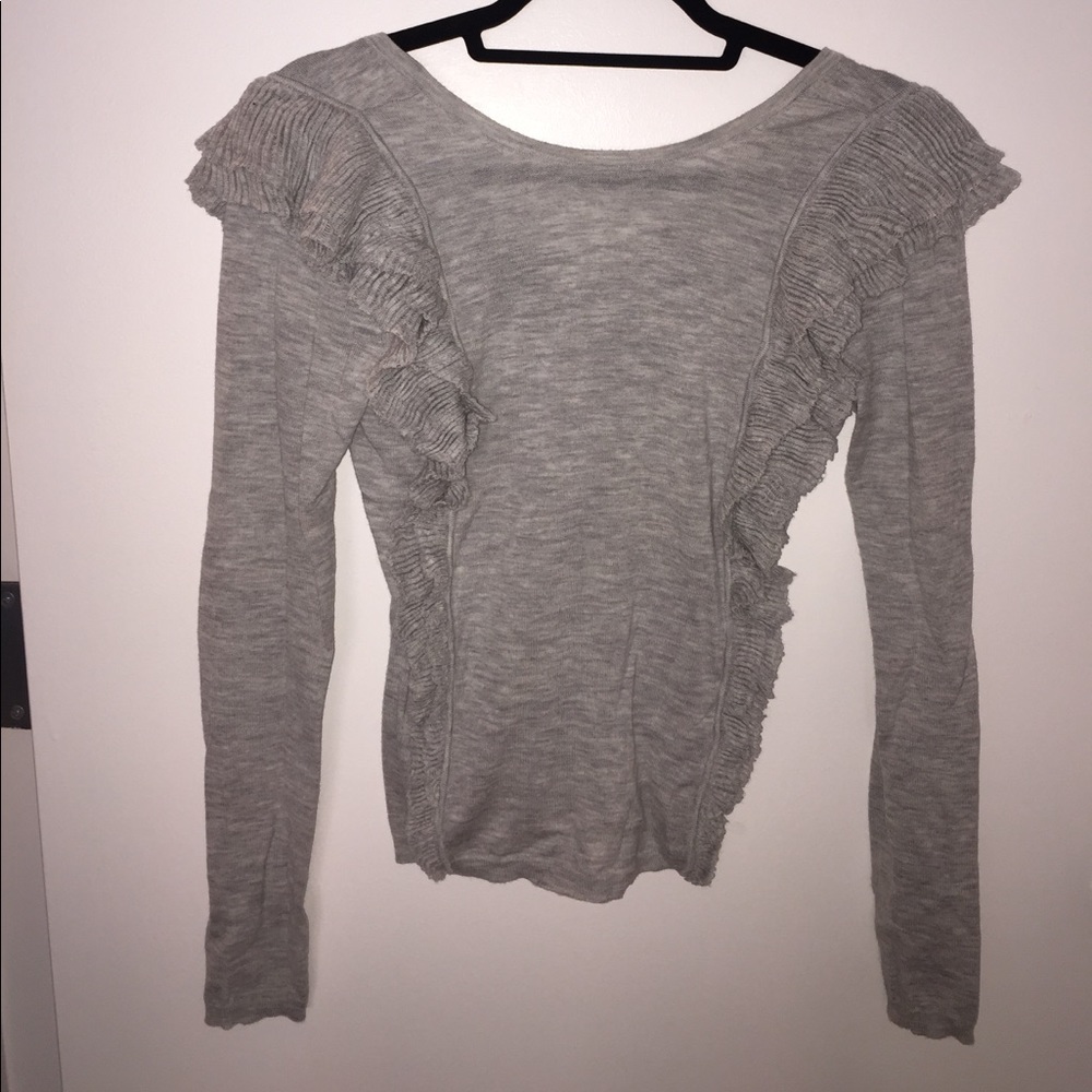 Exclusive for Intermix this season grey sweater