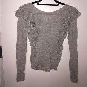 Exclusive for Intermix this season grey sweater