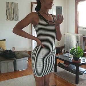 Bodycon low back tank dress