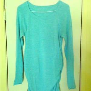 Aqua Blue Liz Claiborne Maternity Sweater