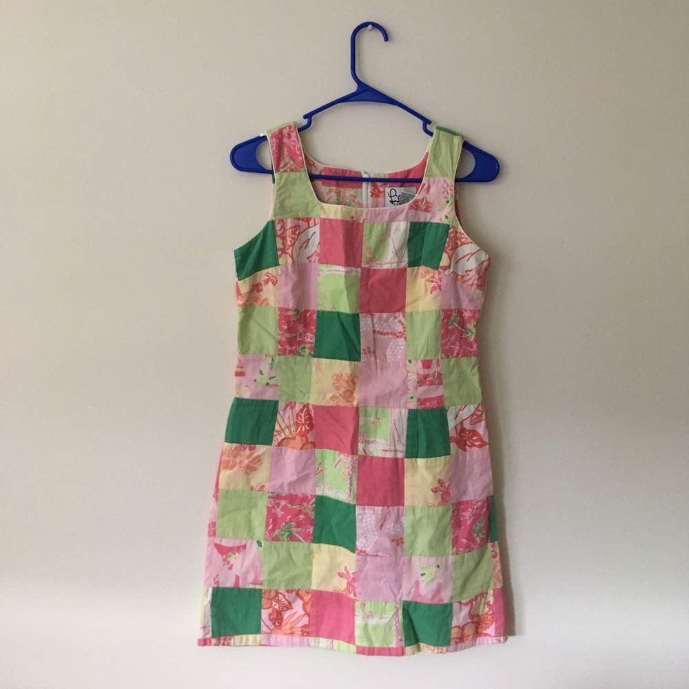 Vintage Lily Pulitzer patchwork dress!