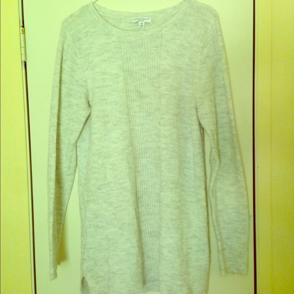 Oatmeal Liz Claiborne Maternity Sweater