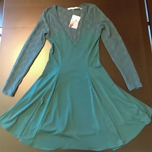 Urban Outfitters Kimchi Blue Lace Skater Dress