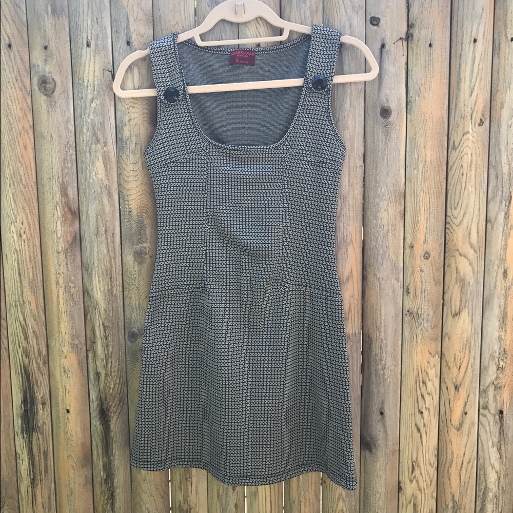 Vintage style Black and white pattern dress