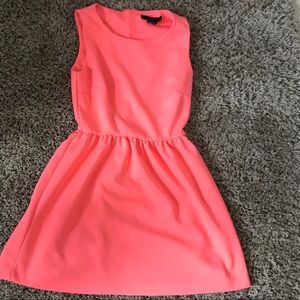 Pink skater dress