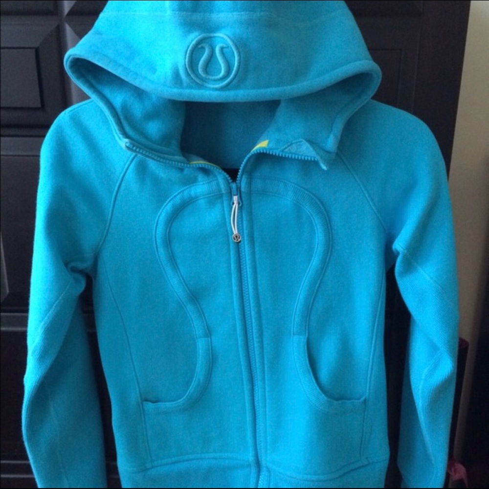 Lululemon Scuba Hooded Sweatshirt Size 4 Baby Blue