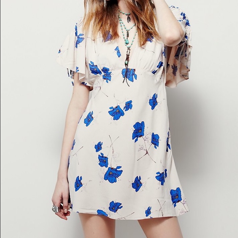 Free People NWOT Melanie Printed Mini