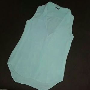 Theory Silk Button up Top