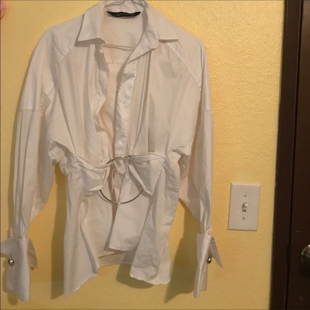 zara blouse
