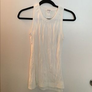 White Helmut Lang top
