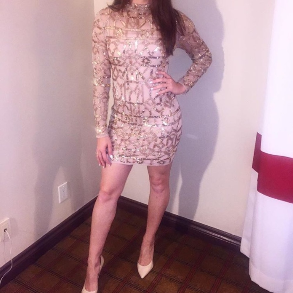Sequined dress
