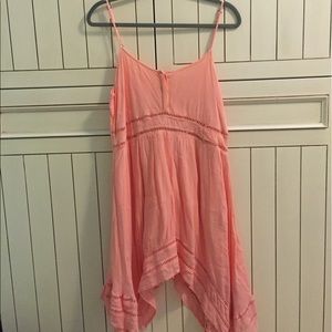 Flowy dress with pretty stitching