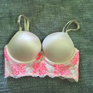 Victoria Secret corset style Push-up bra