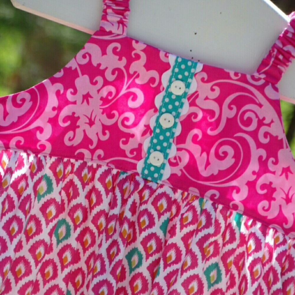 NWOT Pixie Dust Designs sundress sz. 2 4 - Picture 2 of 3