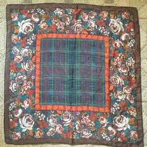 Vintage Oscar de la Renta Silk Square Scarf