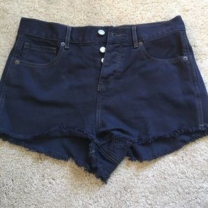 High waisted Jean Cutoffs