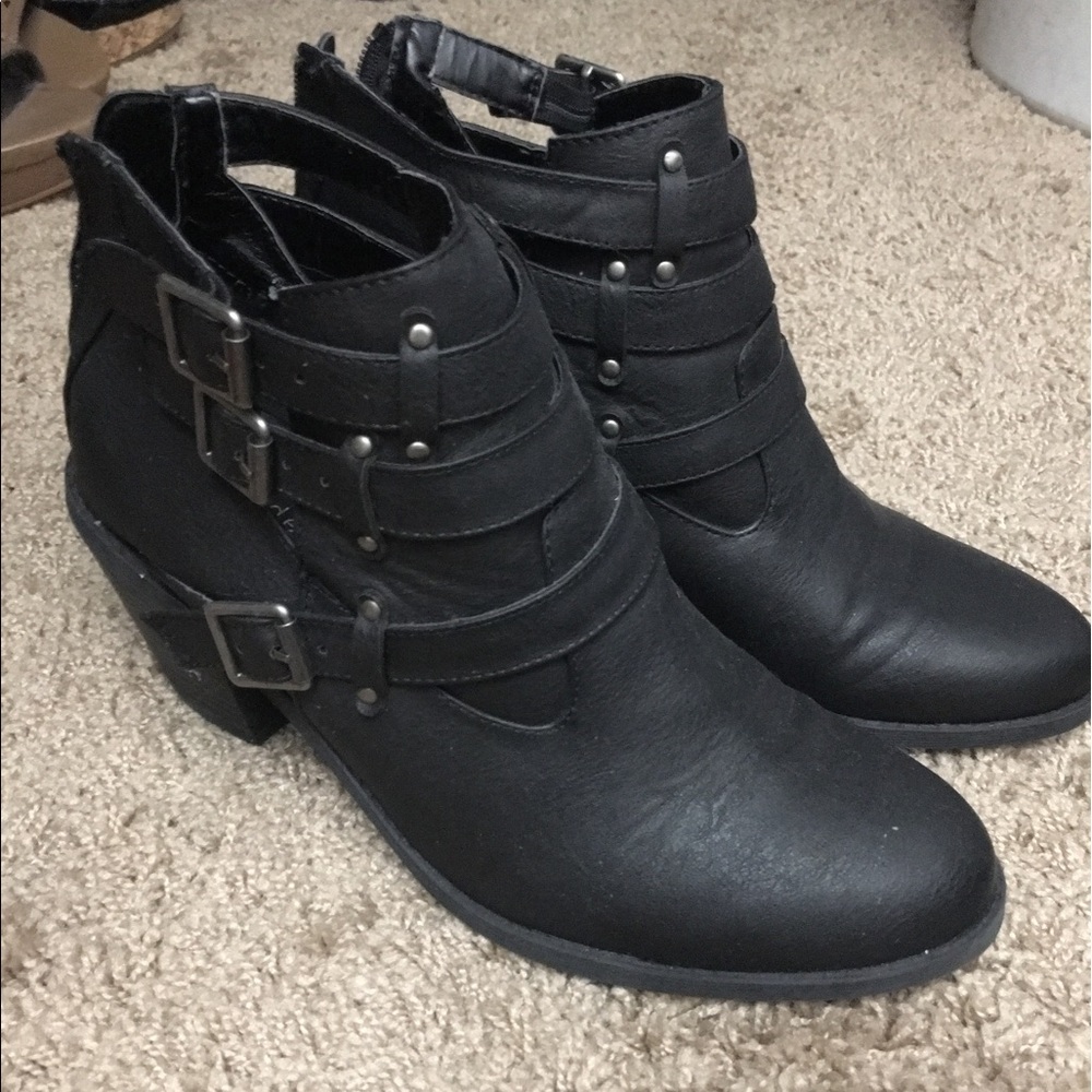 Black booties