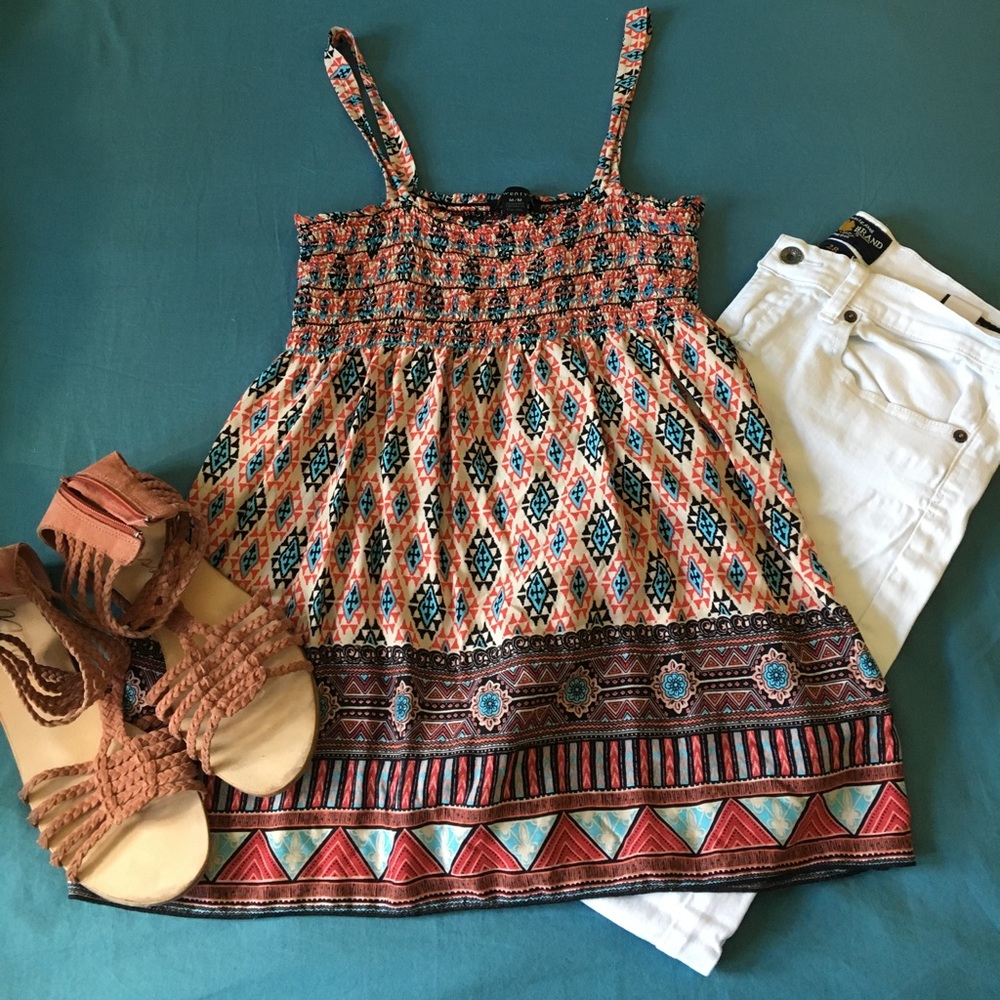 Printed Tank Top