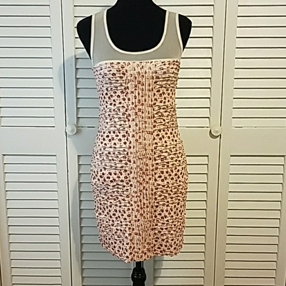 Free People Cream Sundress