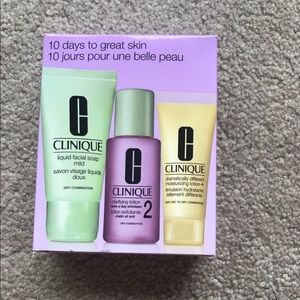 Clinique 3 Step trial kit