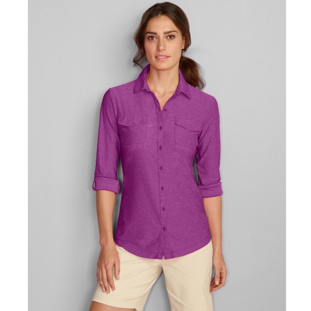 Eddie Bauer - Infinity Button Down Shirt - image 7