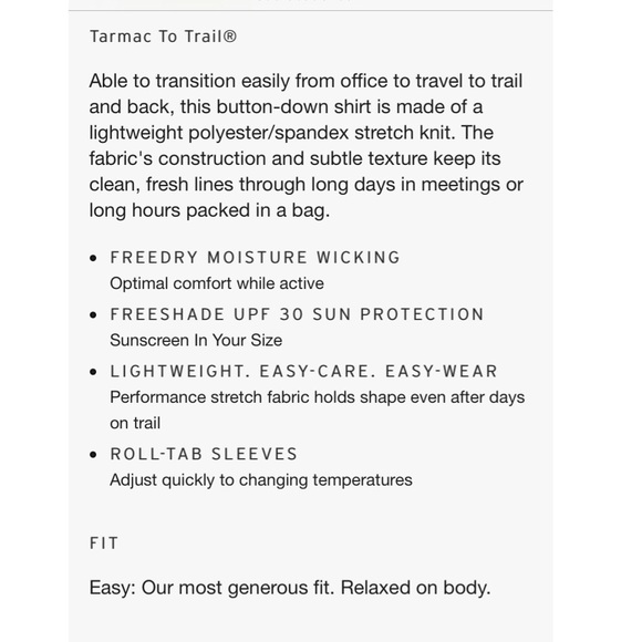 Eddie Bauer - Infinity Button Down Shirt - Picture 8 of 8