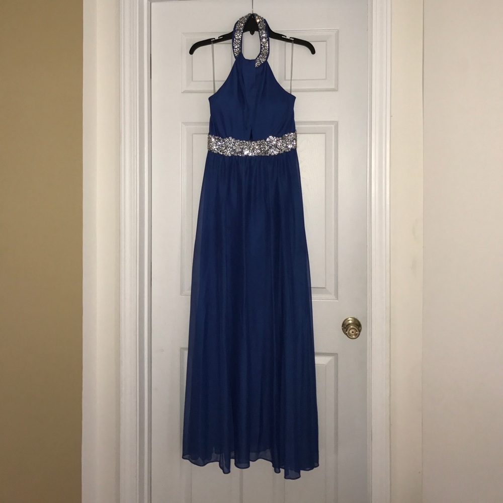 Blue formal dress
