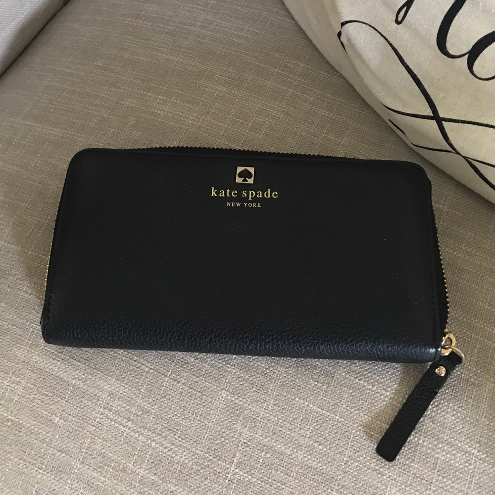 Kate Spade Grant Park Neda Black wallet