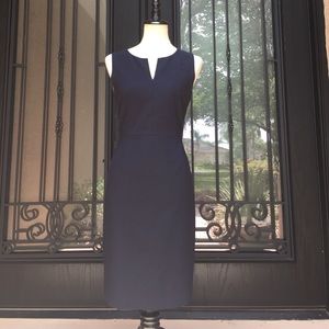 Anne Klein navy work dress