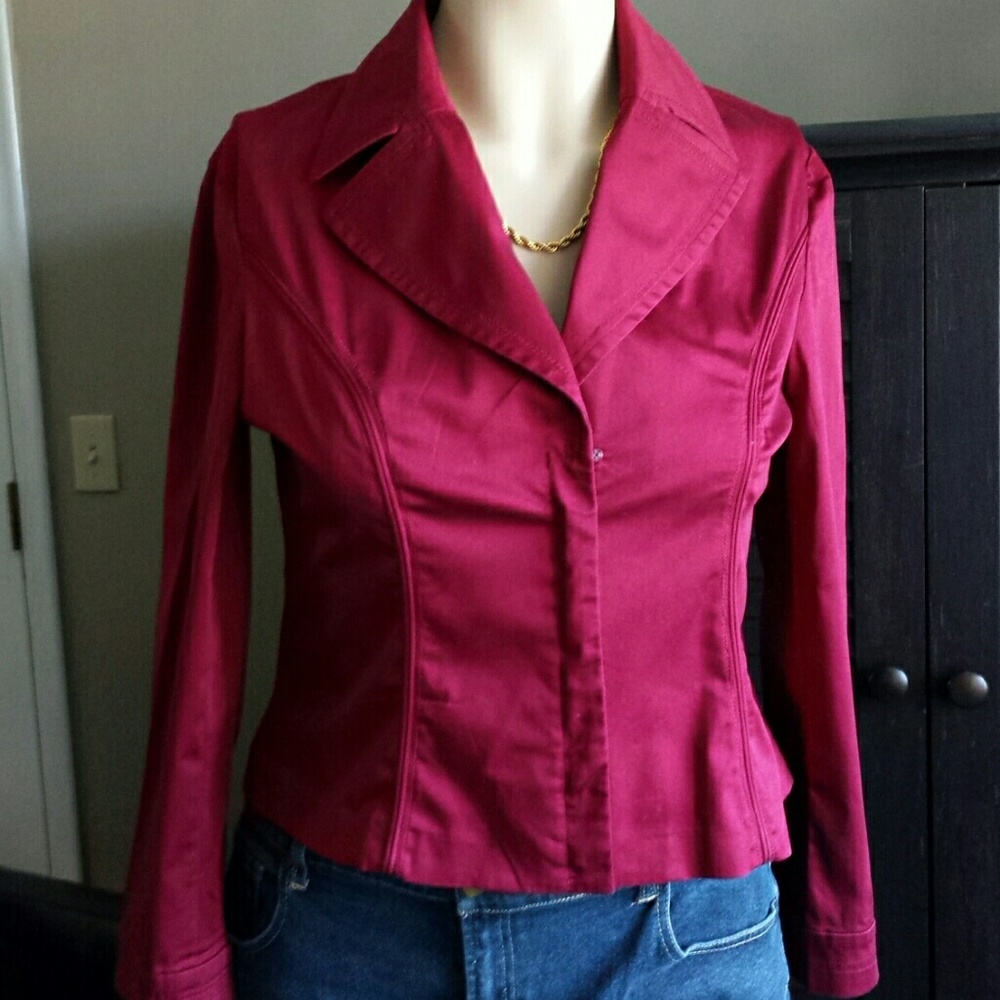 Jacket with Front and Collar