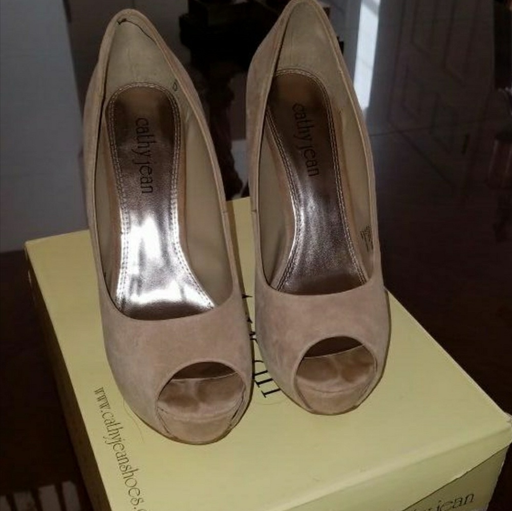 Cathy Jean open toe  high hill