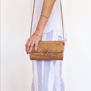 artisanal hand made cross body bag
