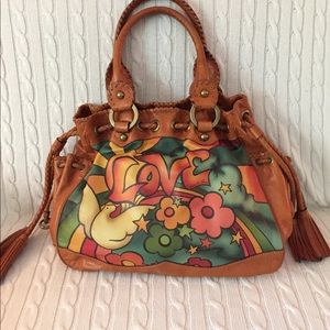 Isabella Fiore all leather hobo bag