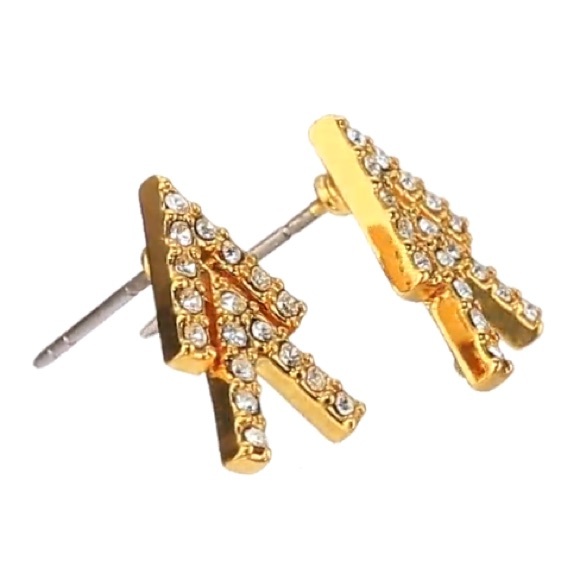 rebecca minkoff // double v studs - Picture 2 of 4