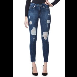 Good American - Good Legs - Raw Hem Jeans