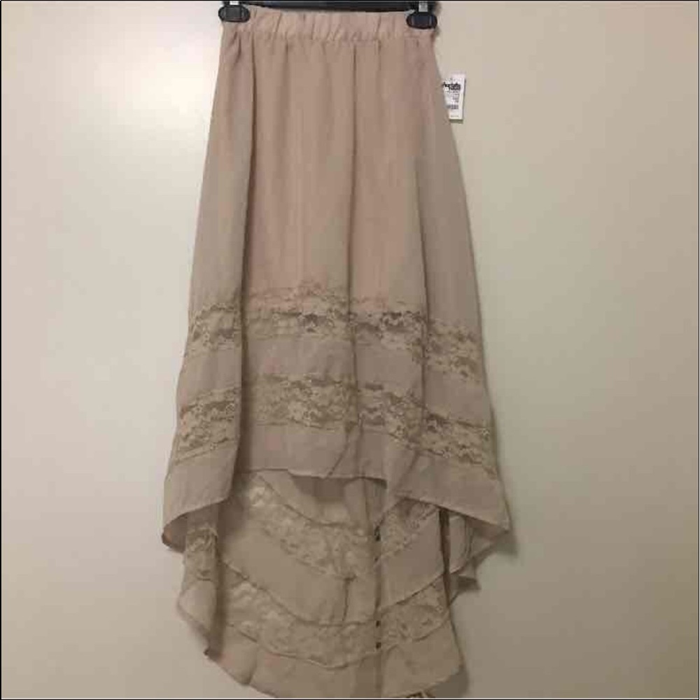 High low skirt