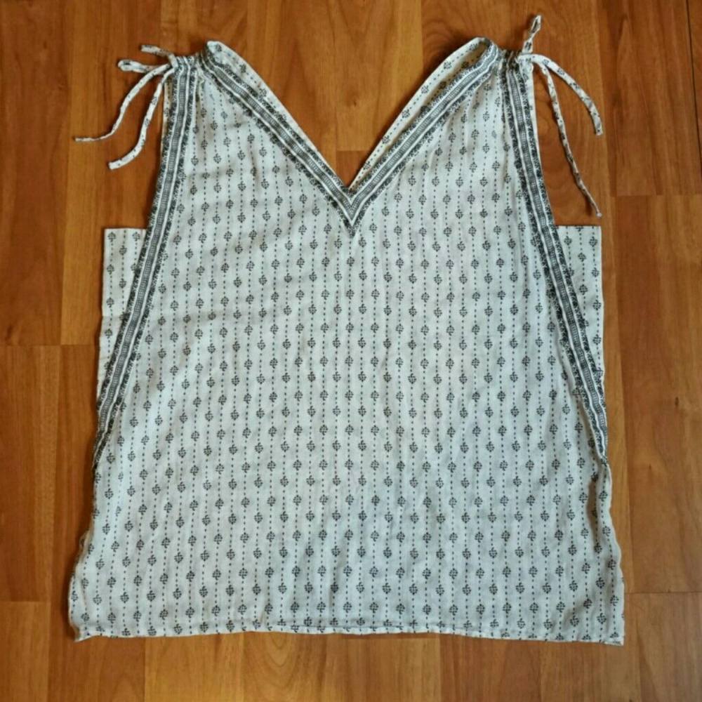Loft Printed Sleeveless Blouse