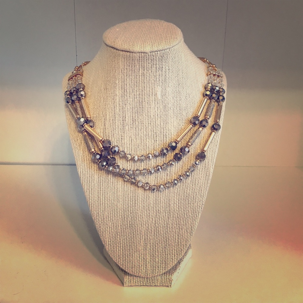 Silver & Gold Stardust Necklace