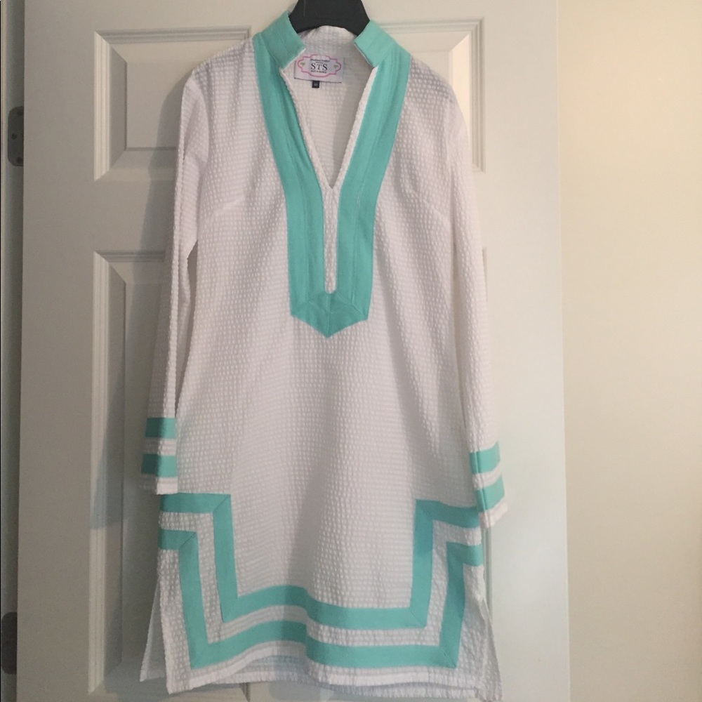 Sail to Sable Long Sleeve Beach Tunic - Size 00