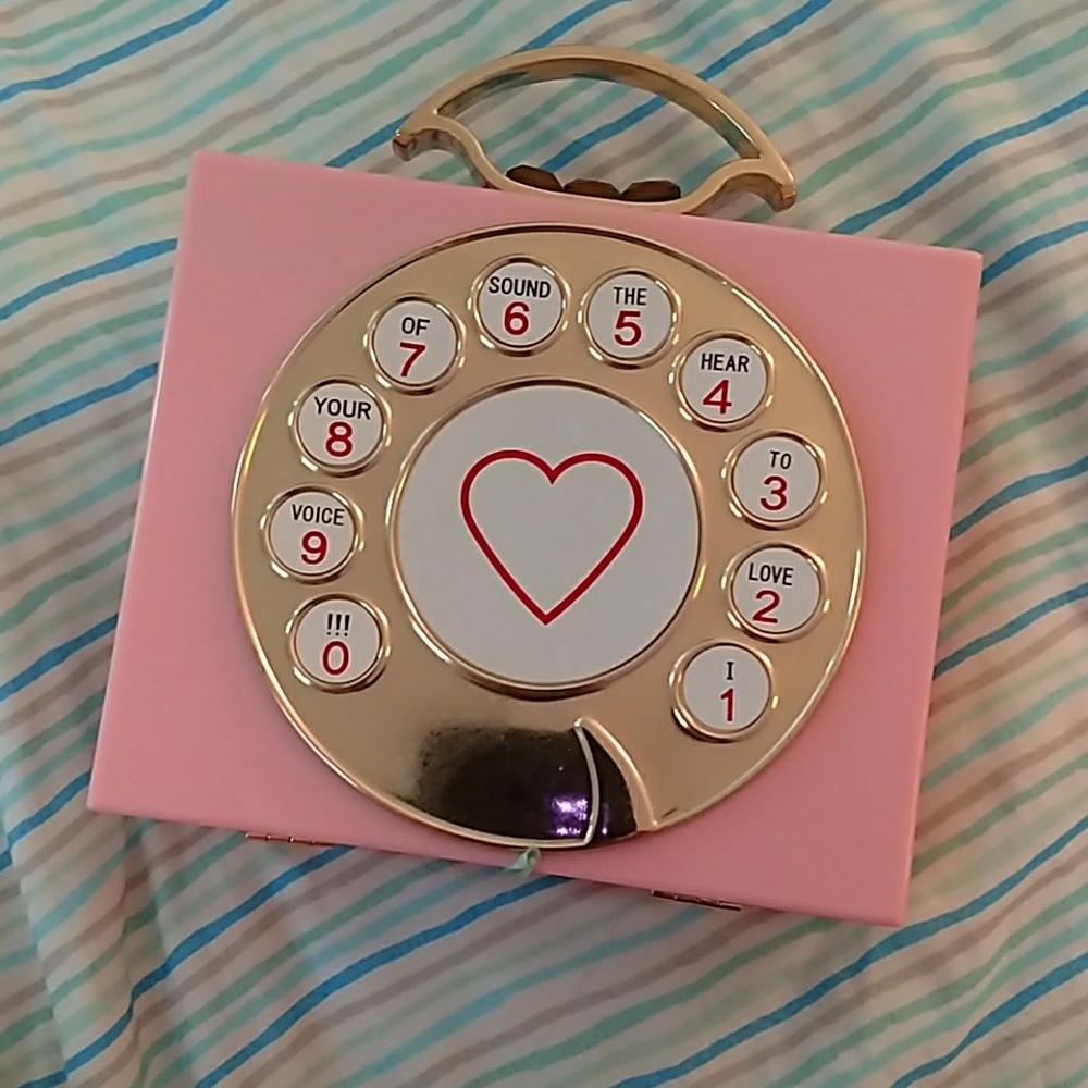 NWOT Pink retro clutch purse