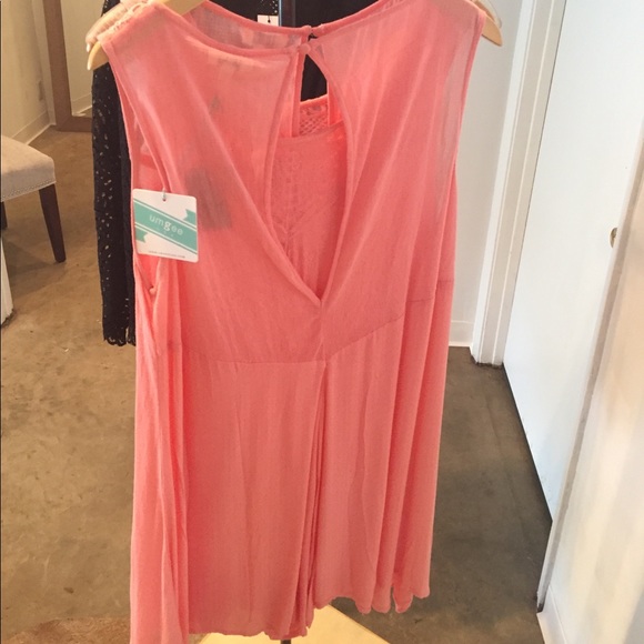 NWT Pink Romper - Picture 2 of 2
