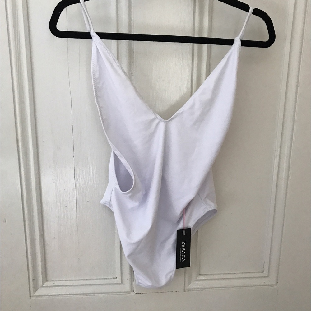 ZERACA ONE PIECE BATHING SUIT! NEVER WORN! MEDIUM!