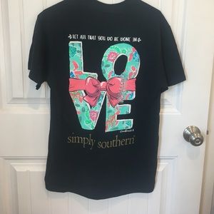New with tags Simply Southern tee