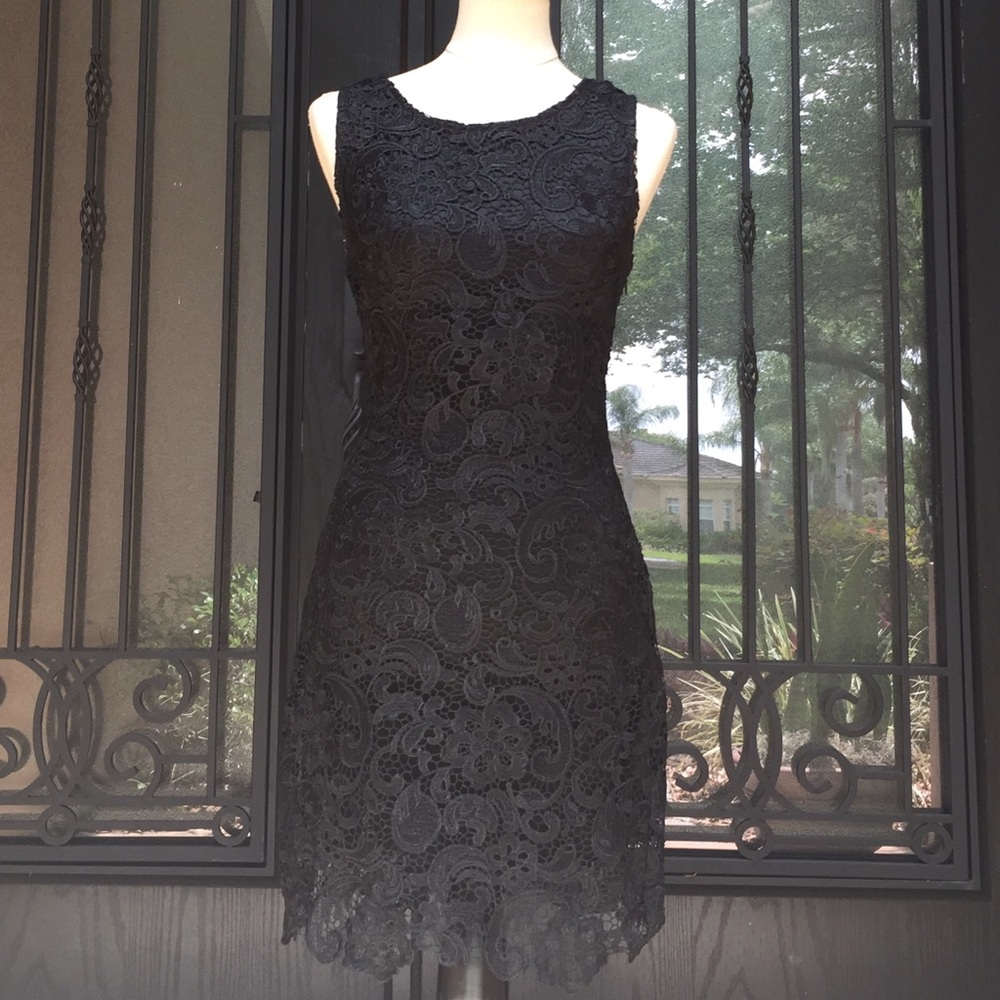 Black Lace Annabelle dress