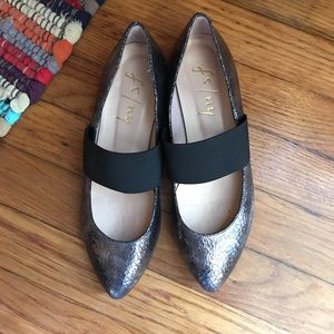 French Sole fs/ny metallic flats