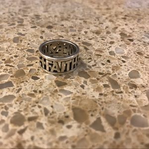 James Avery Faith Hope Love Ring