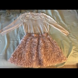 Jenny Yoo bridal sweater