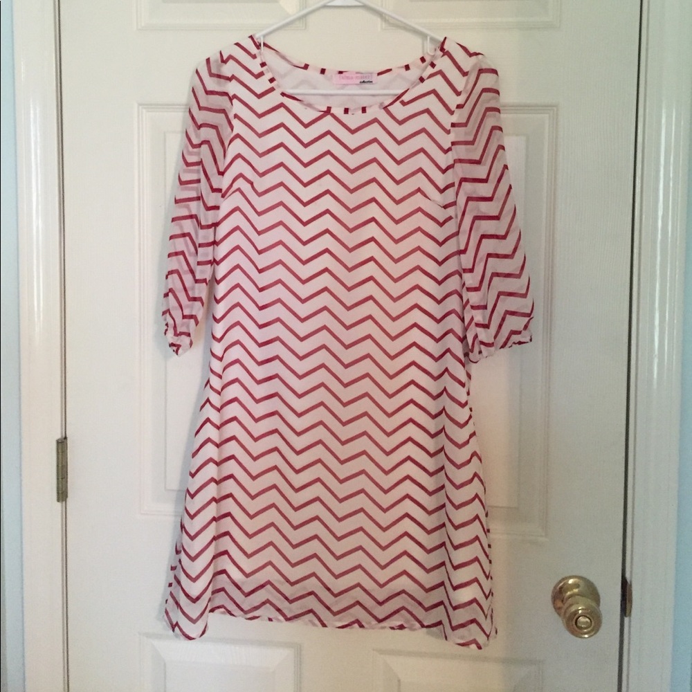Chevon gameday dress