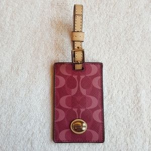 Coach Luggage tags