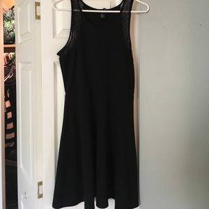 H&M Black Midi Sleeveless Dress